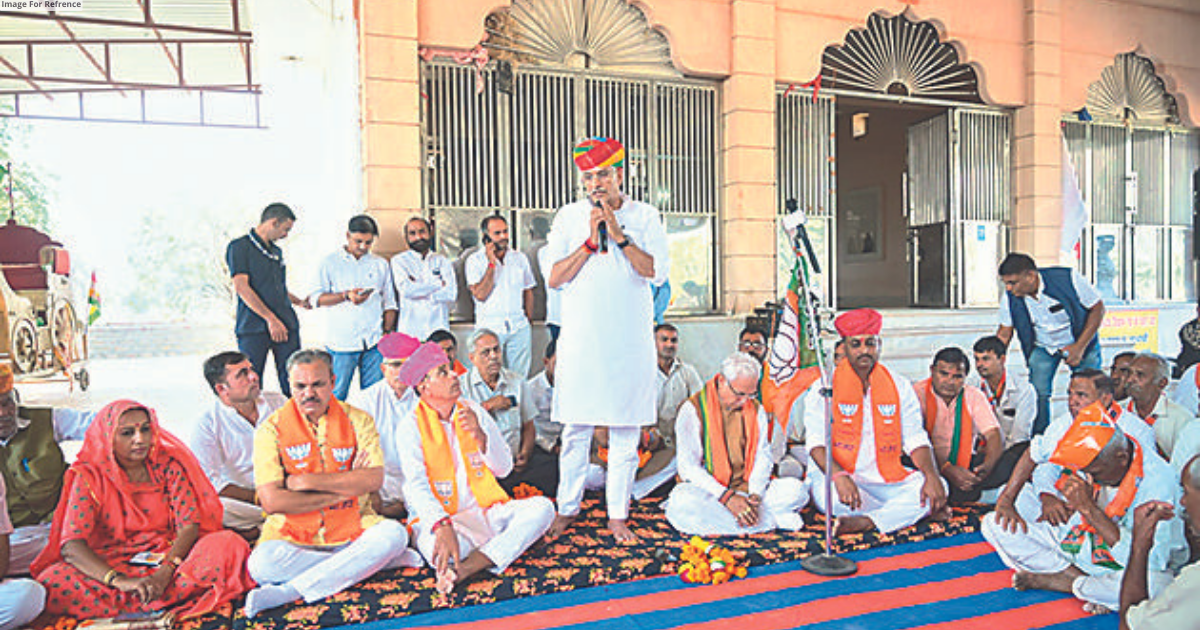 Min Shekhawat urges people to vote for BJP